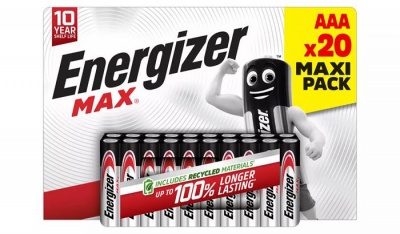 Batéria, AAA mikro, 20 ks, ENERGIZER "Max"