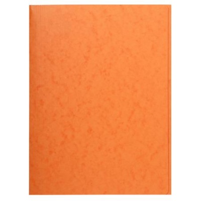 Doska s chlopňami, kartón, A4, EXACOMPTA, oranžová