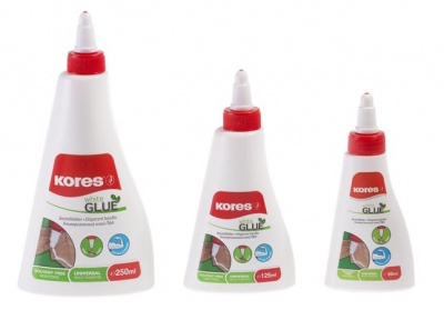 Hobby lepidlo, 60 ml, KORES "White Glue"