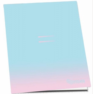 Zošit, A4, linajkový, 52 listov, PULSE "Pastel Colours"