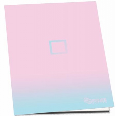 Zošit, A4, štvorčekový, 52 listov, PULSE "Pastel Colours"