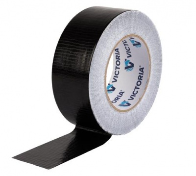 Lepiaca páska, 48mm x 50m, extra silná, VICTORIA FACILITY, čierna