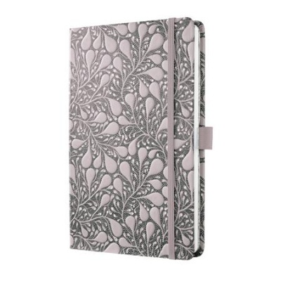 Zápisník, exkluzívny, A5, linajkový, 87 listov, tvrdá obálka, SIGEL "Jolie Enchanted Heart"