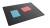 Podložka na stôl, 650x500 mm, PP, s priehľadnou krycou fóliou, DURABLE, čierna