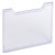 Predný panel k držiakom na katalógy, A4, ležatý, EXACOMPTA "Office", priehľadný