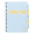 Špirálový zošit, A4, linkovaný, 100 listov, PUKKA PAD "Pastel project book", mix farieb