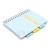 Špirálový zošit, A5, linajkový, 100 listov, PUKKA PAD "Pastel project book", mix farieb