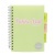 Špirálový zošit, A5, linajkový, 100 listov, PUKKA PAD "Pastel project book", mix farieb