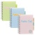 Špirálový zošit, A5, linajkový, 100 listov, PUKKA PAD "Pastel project book", mix farieb