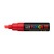Dekoračný popisovač, 8 mm, UNI "Posca PC-8K", červený