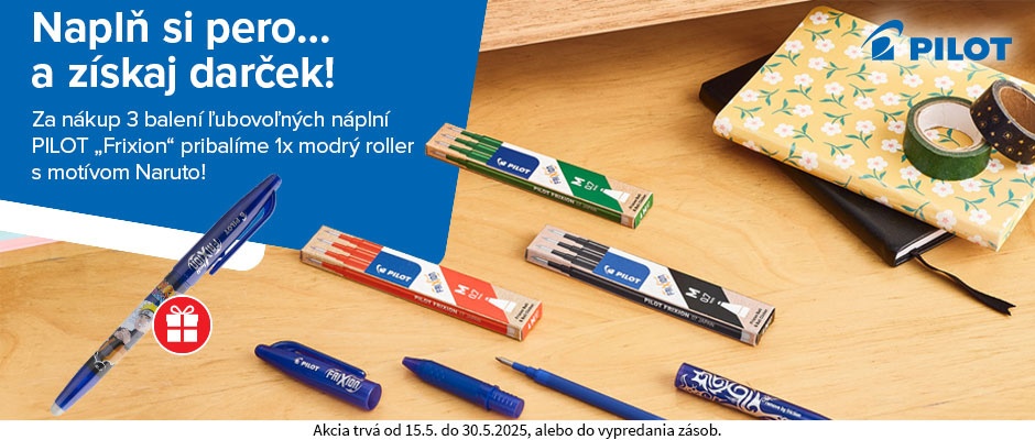 Naplň si pero… a získaj darček!